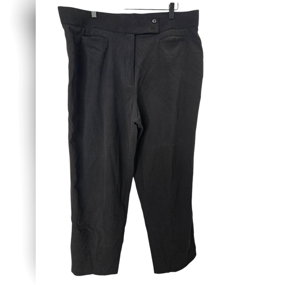 Dress Barn Size 18w Black Pants - Picture 1 of 3